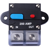 100A 200A 250A 300A Car Resettable Circuit Breaker Self-recovery Fuses for Cars Manual Reset Button Fuse Car Accessories