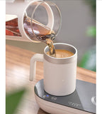 220V Cold And Hot Electric Kettle Automatic Glass Material Refrigeration &amp;Heating Health Preserving Pot Coffee Tea Dessert Maker