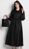 Long thin raincoat men women/female ponchos waterproof pullover women's breathable rain coat chubasquero mujer