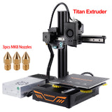 Upgraded 3D Printer KP3S Impressora 3d High Precision Touch Screen 3D Printer Resume Power Failure Printing With TMC2225 Driver