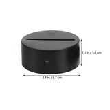 1 Set Night Light Accessories Durable Data Cable Night Lamp Supplies Light Base for Indoor