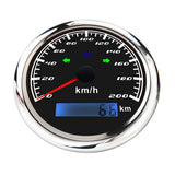 Waterproof Marine Tachometer Boat Tacho Gauge Digital Hourmeter85mm 200Km/H