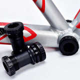 68/73mm Aluminum Alloy MTB Bicycle Bearing Bottom Bracket Kit Hollow Screw Type Mountain Bike Axis Crankset Parts Accessories