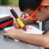 High quality 3D pen 3D printing pen,ABS and PLA filament 1.75mm. USB output, low voltage security, with beautiful storage bag