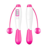Digital Wireless Calorie Counter Skip Rope Sport Weights Exercise Fitness Body Building Cordless Jump Ropes  With Digital