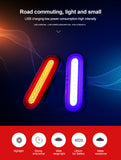 Bicycle Tail Light USB Charging Safety Light Warning Tail Light Cycling Equipment Mountain Night Riding
