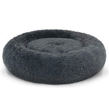 Pet Dog Bed Super Soft Kennel Round Fluffy Cat House Warm Indoor Comfortable Sleeping Cushion Mat Sofa Washable Puppy Long Plush