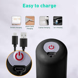 Portable Vacuum Sealer, Handheld Automatic Vacuum Food Sealer Wireless Mini Food Vacuum Sealer for Preservation Black