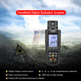 CEM DT-9501 Digital Radiation Scanner Geiger Counter Radiation Detector α β γ X-ray Detecting Radiate Inspection Instrument