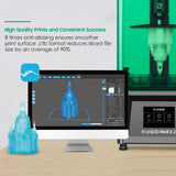 ELEGOO MARS 2 Mono SLA  3D Printer UV Photocuring LCD 3D Printer with 6 inch 2K Monochrome LCD Printing Size 129x80x150mm