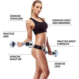 Single Dumbbell Shaking Weight Swing Dumbbell Man Women For Keep Workout Fitness Exercise Equipment
