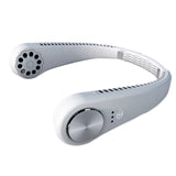 Mini Hand Free Neck Fan,Wearable USB Portable Lazy Neckband Hanging Sport Halter Fan Air Cooler for Outdoor Travel