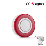 Zigbee 3.0 smart Strobe flash Siren Horn alarm Sound with 95DB big sounds to threaten thief HA1.2
