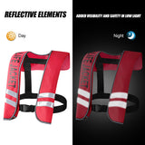 Inflatable Adults Life Jacket Adult Life Vest Safety Float Suit for Water Sports Kayaking Fishing Surfing Survival Jacket
