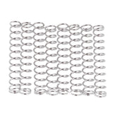 16 Pcs M3x30MM Electric Guitar Humbucker Pickup Adjust Height Screw and Springs - Silver