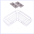 Bathroom kitchen Punch Corner Frame Shower Shelf Wrought Iron Shampoo Storage Rack Holder with Suction Cup bathroom accessories