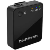 Takstar V1 2.4G Wireless Lavalier Microphone Small and lightweight with a high-grade travel case for easy carrying outdoors