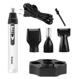 4 IN 1 Electric Shaver Rechargeable Silent clippers Hair Trimmer Nose hair Beard Razor Safe Wireless Shaver for Men moser vitek