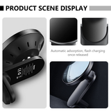 1pc Sturdy Portable Practical Car Charger Stand Car Charger Holder Air Vent Phone Stand