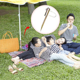 Multipurpose Outdoor Garden Patio Wind Protection Iron Accessories Heavy Duty Base Stand Durable Fix Beach Umbrella Sand Anchor