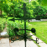 Outdoor Cupid Weather Vane Weather Vane Retro Roof Garden Outdoor Decoration Building Decoration Craft