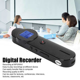 Digital Recorder Rechargeable Voice Recorder with Playback Small Portable for Lectures Meetings Interviews