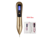 Betime LCD 9 Level Face Skin Dark Spot Remover Laser Plasma Pen Machine Mole Tattoo Removal Facial Freckle Tag Wart Beauty Care