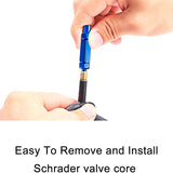 Dropship-Valve Core Remover Tool Kit Bike and Car Valve Core Repair Tool for Bike Bicycle Tire Application