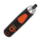 Black Decker BD40K4 4Volt Li-ion Smart Rechargeable Screwdriver + 4 Piece Screwdriver bit