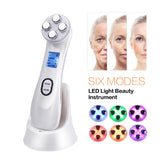 VIP Link 5 in 1 RF Radio Frequency Facial Beauty Device Mesotherapy Electroporation Face Lifting Device Skin Rejuvenation