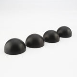 4Pcs HIFI Audio Ebony Hemisphere Column Speaker Amplifier Shock Absorber Feet Pad, Vibration Stands, Anti-Shock