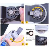 3Pcs Oscillating Multitool Blade Metal Set Titanium Multi-Tool Accessories For Wood Furniture Components