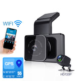 LAMJAD K10 Car Dvr 3.0 Inch Mini Wifi Dash Cam FHD 1080P Dashcam With Bult in GPS Tracker Video Recorder With Rear View Camera