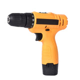 Electric Cordless Drill 12V Mini Electric Drill Multi-function Rechargeable Electric Drill with Rechargeable Lithium-Ion Battery