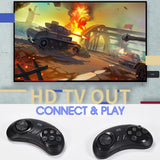 Y2 Mini TV Video Game Console with 2 Wireless Controllers 913 16-Bit Classic Games for TV Projector Monitor TV Game HD Output