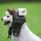 1pcs Autumn Winter Aviator Cap Mascot Costume Cosplay Windproof Pilot Cap for Small Medium Large Dog