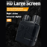 NV4000 200M HD Night Vision Binoculars Hunting Cameras Optical 850Nm HD Night Vision Binocular Night Goggles 5X