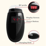 RF Radio Frequency Beauty Instrument Rechargeable Facial LED Photon Skin Care Device Face Eye Lifting Tighten Wrinkle Removal