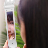 LED Desk Lamp, Eye Protection Reading Folding Lights Contact Bedroom Bedside Lamp with Charging and Plugging