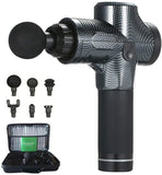 Massage Gun Electric Portable Handheld Deep Tissue Percussion Massager 20 Speed 6 Heads Body Muscle Pain Relief