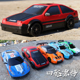 2.4G Drift Racing Car Toy 4WD Rapid Drift Racing Car Remote Control GTR AE86 Vehicle Car Toy for Children Gifts VS WLtoys 284131