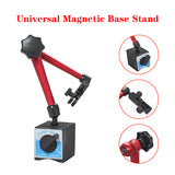 Total Height 350mm Big Universal ON/OFF Stand Base Flexible Magnetic Base Holder Stand Tool & Dial Indicator Test Tool