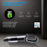 Portable Cordless Handheld Vacuum Cleaner, 2 Speeds, 120W High Power, USB Charging, Wet Dry Car Vacuum Cleaner