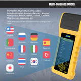 AUTOOL BT760 Car Battery Tester with Printer 6- 32V Digital Color Screen Vehicle Load Battery Analyzer Tester Diagnostic Tools