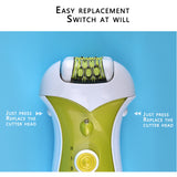 3in1 Rechargeable epilator women electric hair removal bikini trimmer female epilator face callus foot depilatiing depilatory