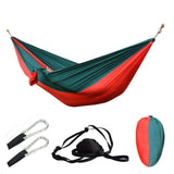 Outdoor Portable Camping Parachute Sleeping Double Hammock Garden Swing Hamac Hanging Chair Flyknit Hamaca Rede Amaca DC12