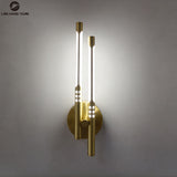 Modern Led Wall Light Gold&Black Sconce Wall Lamp Bedside Light For Living room Dining room Bedroom Copper Lamp Wall Led Lamp 6W
