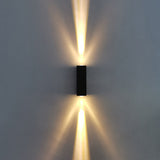 Outdoor Lighting  LED Wall Lamp Waterproof IP65 Aluminum Surface Mount  Sconce AC110V 220V Home Living Room Decoration