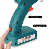 80W Soldering Iron Rechargeable Cordless Electric Iron Handheld Automatically Send Tin Machine Wire Welding Repairing Tool Kit