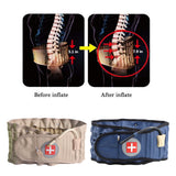 Breathable Lumbar Inflatable Traction Belt Lumbar Support Air Waist Support Brace Belt